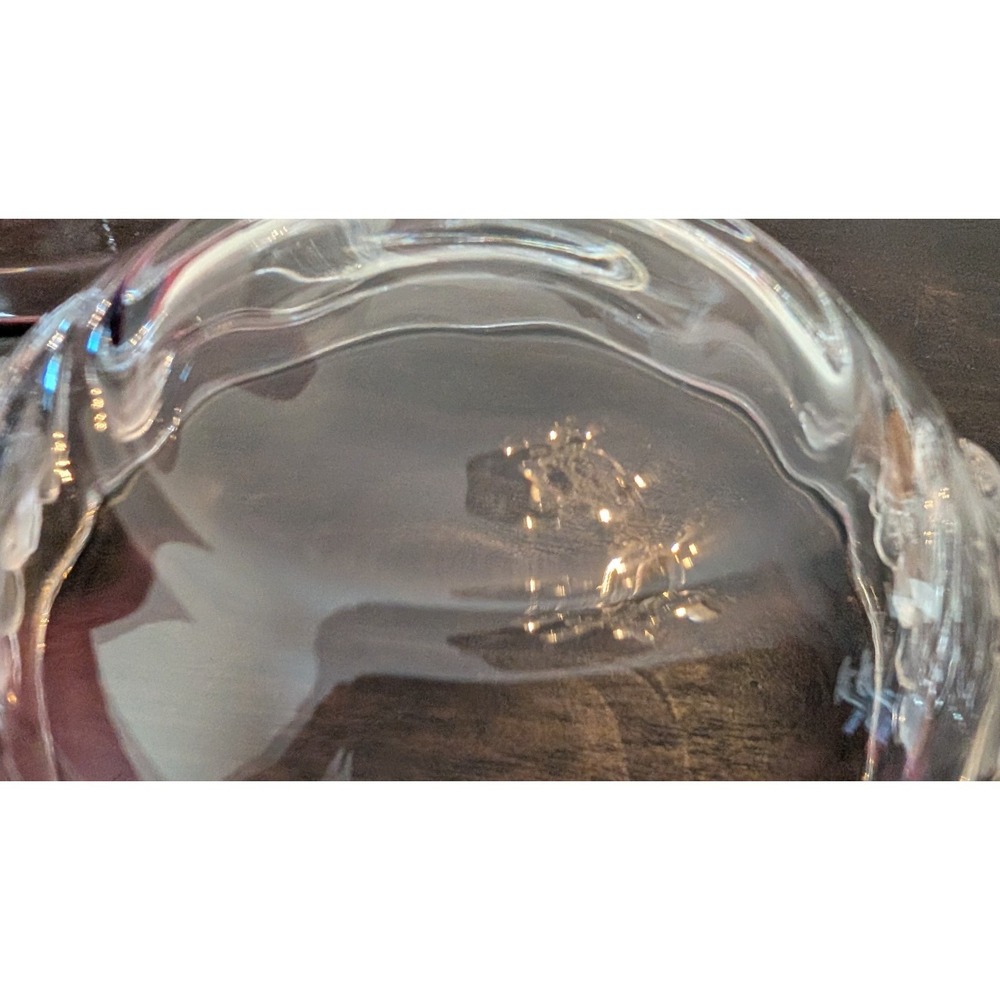 4 Bowl/Dish 1 Lid Set Vintage Mikasa Walther-glas Satin Rose Crystal 8/5" German - Picture 7 of 16